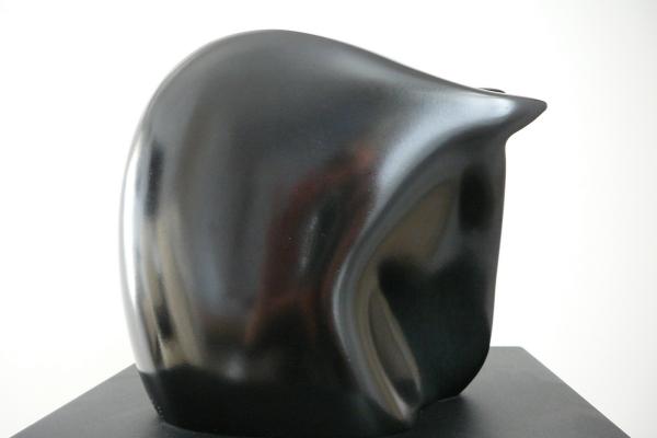 "Cheval" bronze patine noire petit modèle